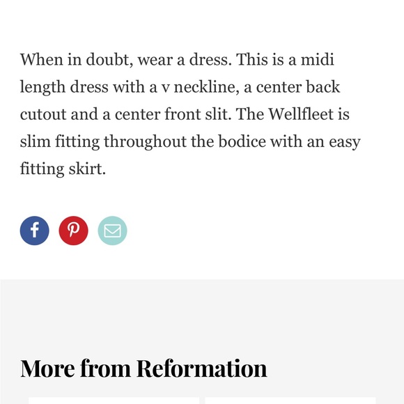 Reformation Wellfleet midi dress in limonada floral print size 2 EUC - Picture 7 of 7